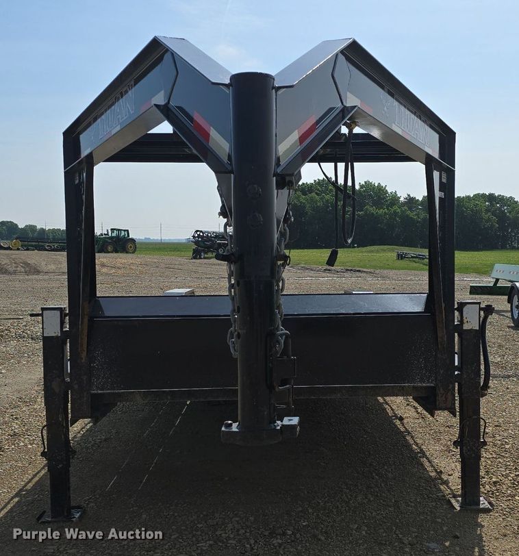 image for item EK5916 2017 Titan HU7859 equipment trailer