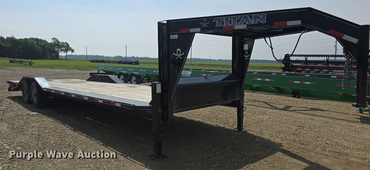 image for item EK5916 2017 Titan HU7859 equipment trailer