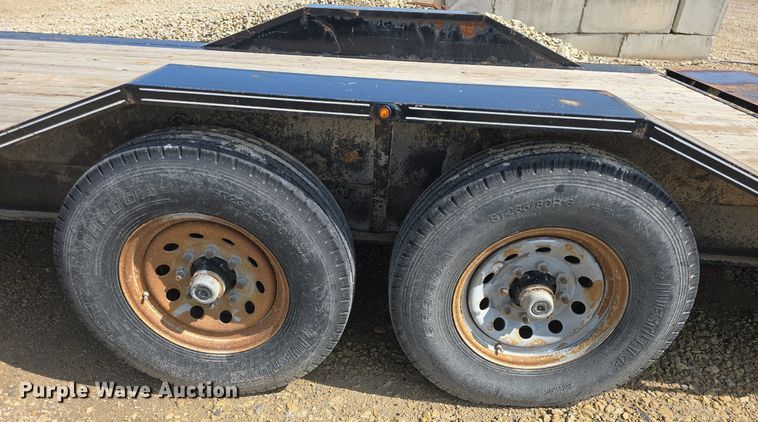 image for item EK5916 2017 Titan HU7859 equipment trailer