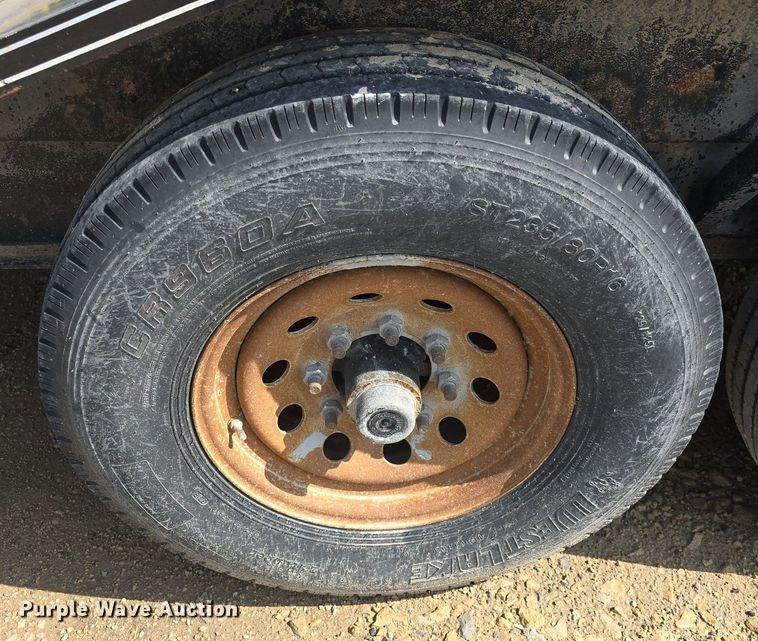 image for item EK5916 2017 Titan HU7859 equipment trailer