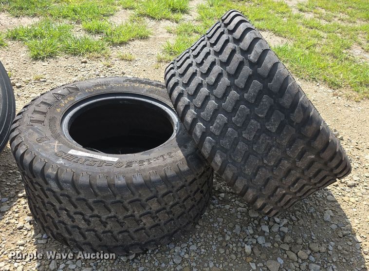 image for item EK5918 (2) Titan 31x13.50-15 tires