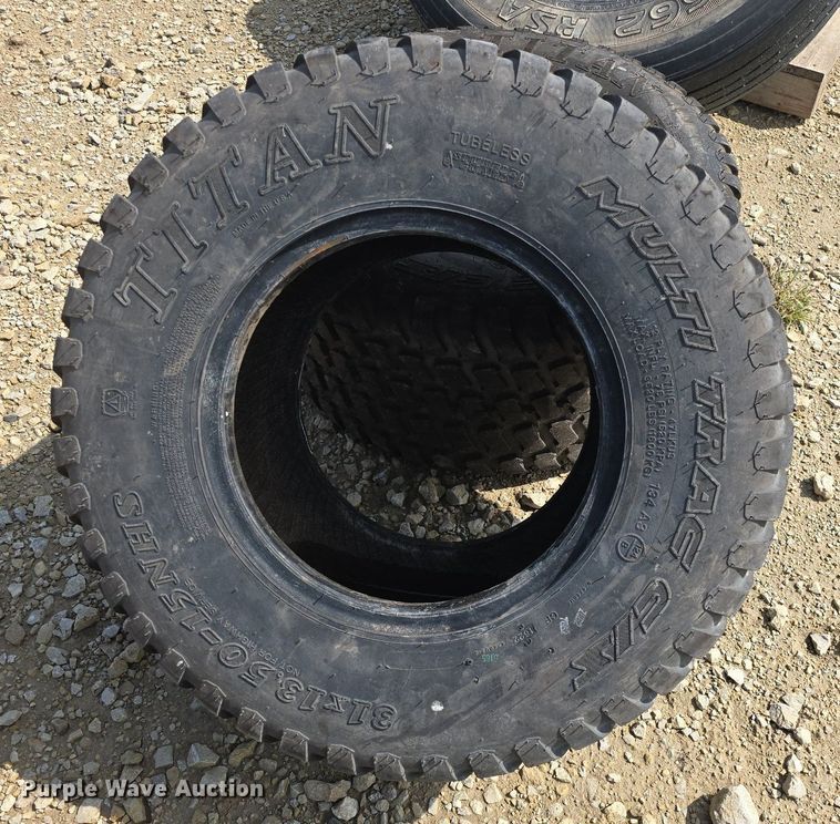 image for item EK5918 (2) Titan 31x13.50-15 tires