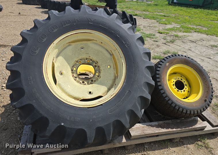 (4) Goodyear tires and wheels in Abilene, KS | Item EK5923 sold ...