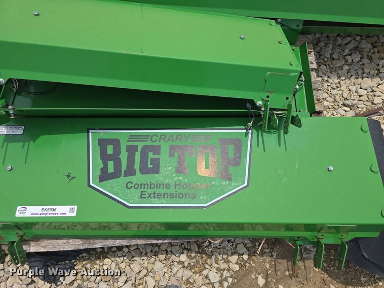 image for item EK5936 Crary Big Top combine hopper extension