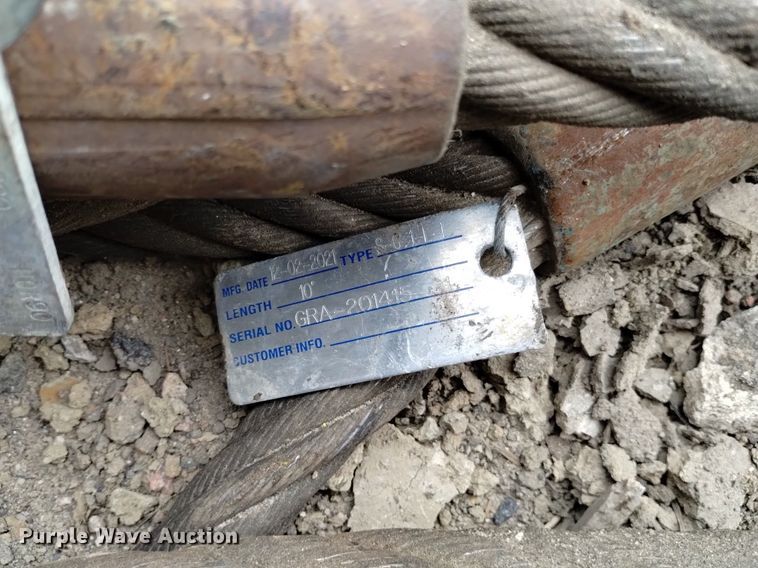 image for item EO9968 (17) eye and eye wire rigging slings