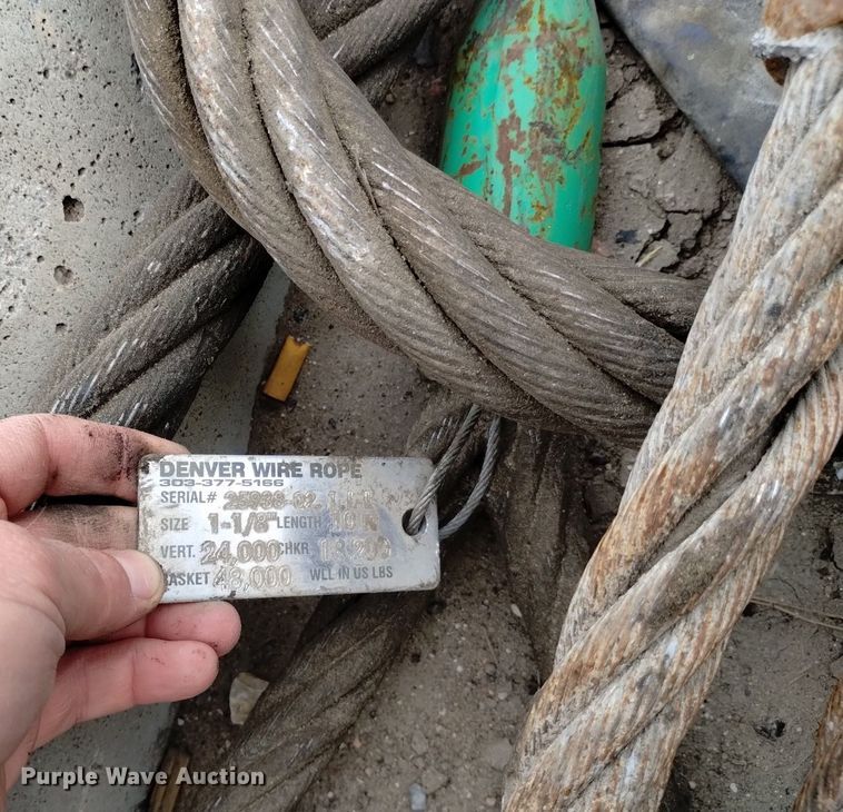 image for item EO9968 (17) eye and eye wire rigging slings