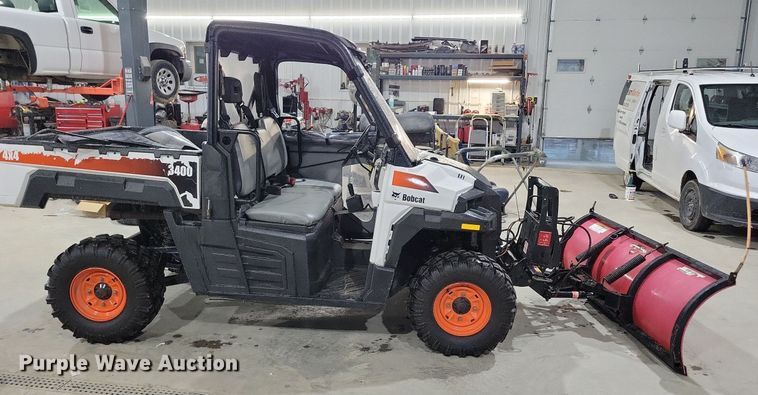 image for item KB9097 2016 Bobcat 3400 utility vehicle