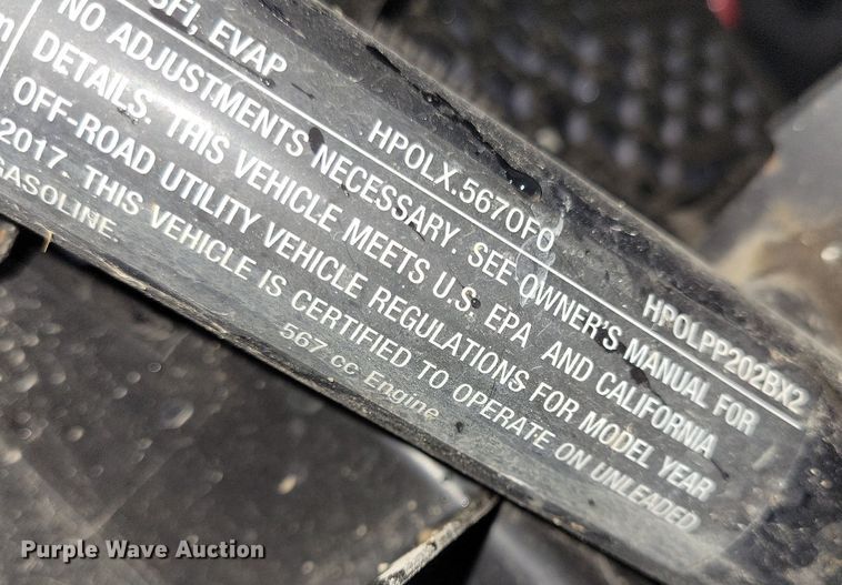 image for item KB9097 2016 Bobcat 3400 utility vehicle