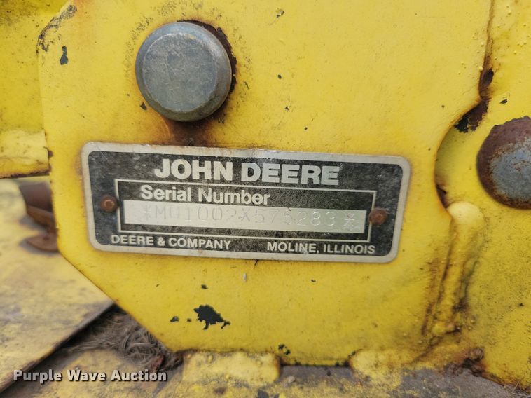 image for item KB9101 John Deere F935 lawn mower