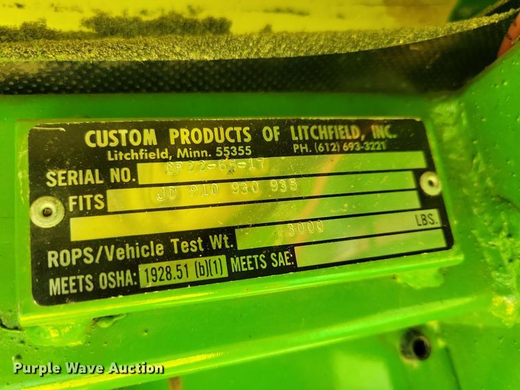 image for item KB9101 John Deere F935 lawn mower