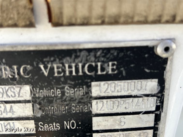 image for item KV9773 Golf cart