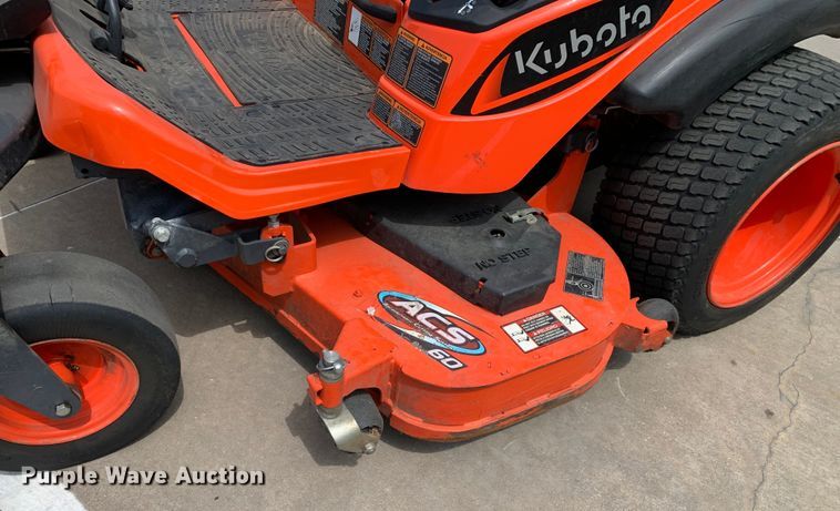 image for item KX9996 2022 Kubota ZD1211 ZTR lawn mower