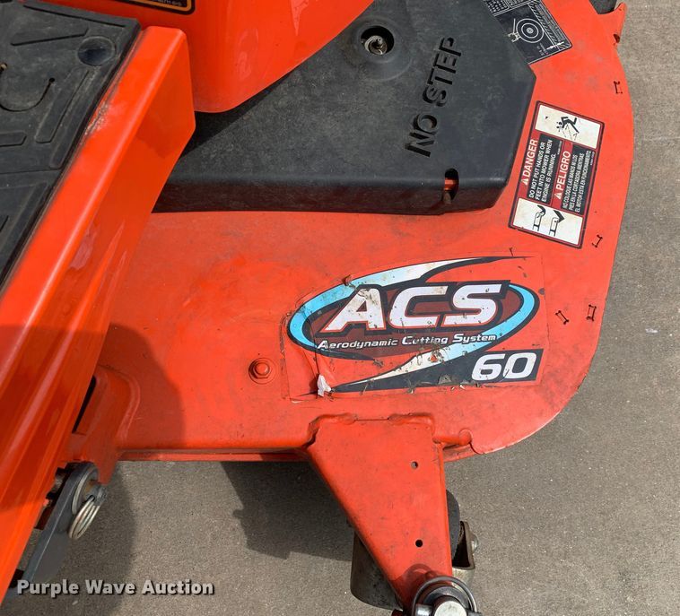 image for item KX9996 2022 Kubota ZD1211 ZTR lawn mower