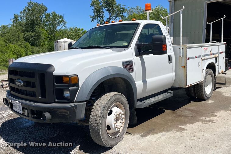 image for item LD9536 2008 Ford  F550 Super Duty XL utility / service truck