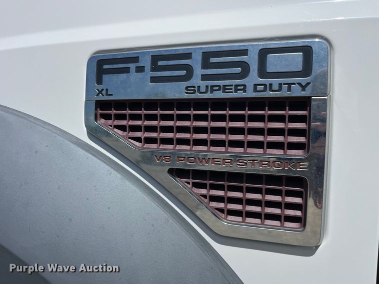 image for item LD9536 2008 Ford  F550 Super Duty XL utility / service truck