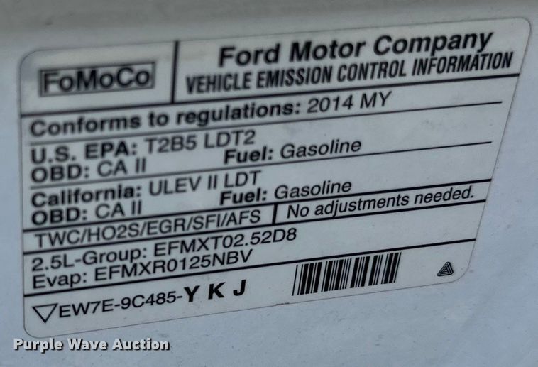 image for item LR9328 2014 Ford  Transit connect van