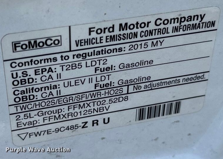 image for item LR9329 2015 Ford  Transit connect  van