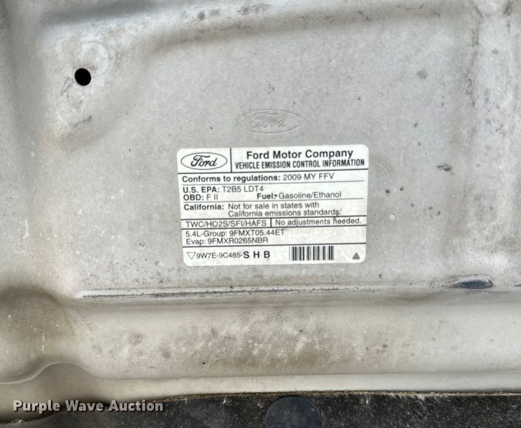 image for item LR9334 2009 Ford  F150 SuperCab pickup truck