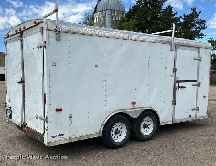 image for item LR9352 2013 Trail Master enclosed cargo trailer