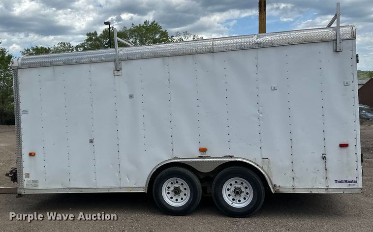 image for item LR9352 2013 Trail Master enclosed cargo trailer