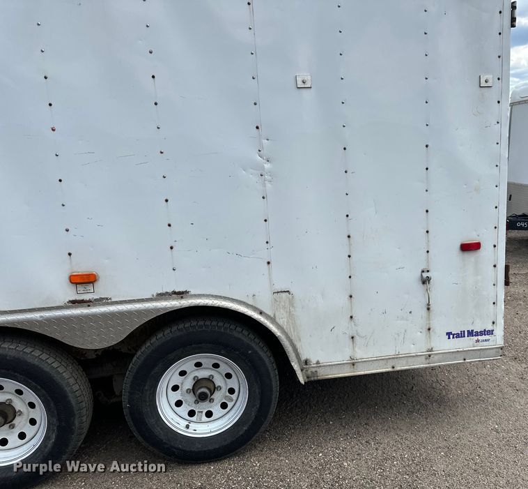 image for item LR9352 2013 Trail Master enclosed cargo trailer