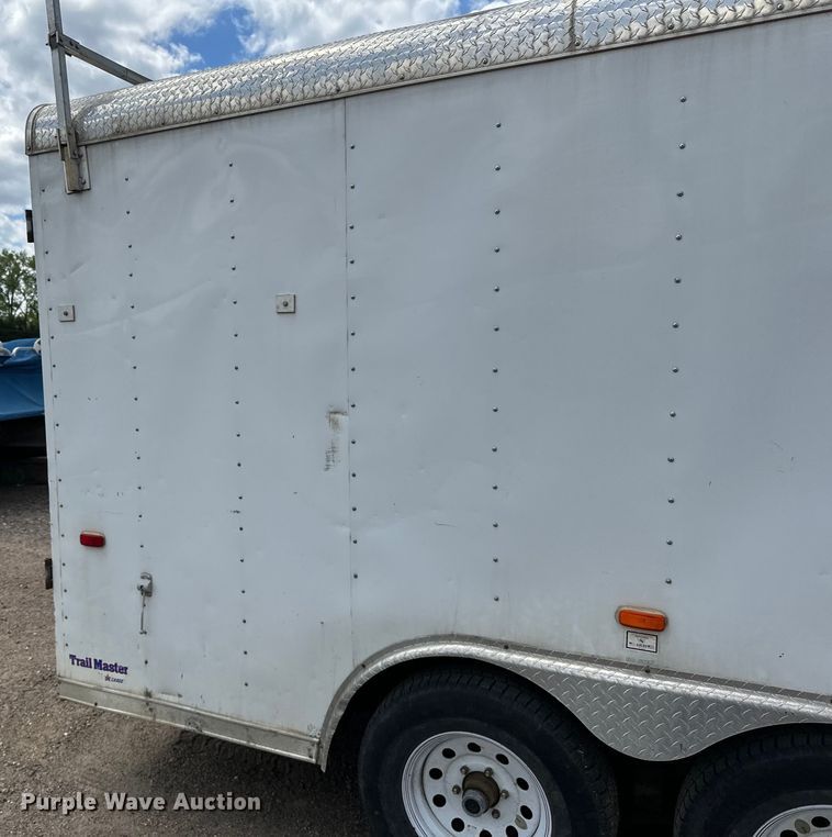 image for item LR9352 2013 Trail Master enclosed cargo trailer