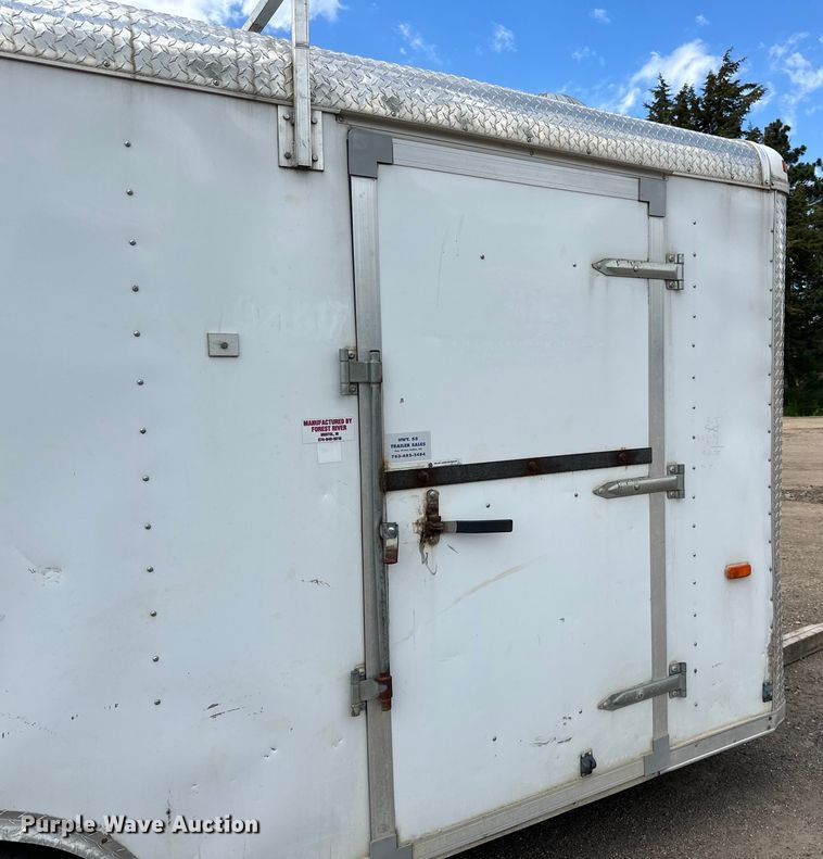 image for item LR9352 2013 Trail Master enclosed cargo trailer