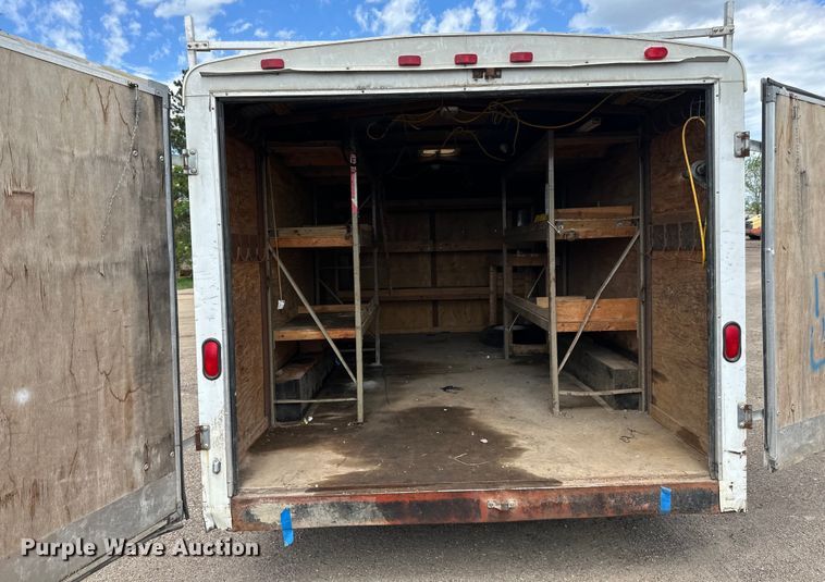 image for item LR9352 2013 Trail Master enclosed cargo trailer