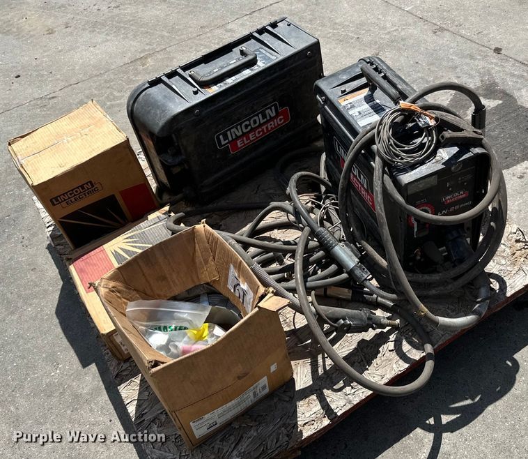 image for item LR9353 (2) Lincoln electric LN-25 pro welders
