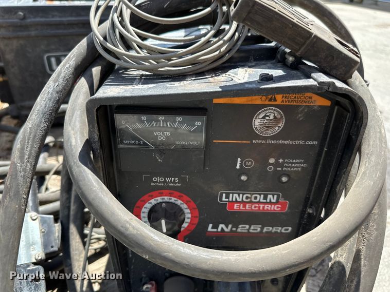 image for item LR9353 (2) Lincoln electric LN-25 pro welders