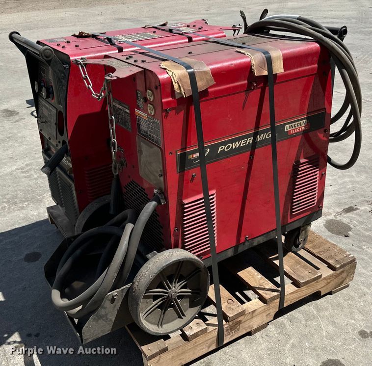 image for item LR9354 (2) Lincoln Electric Power MIG 350 welders