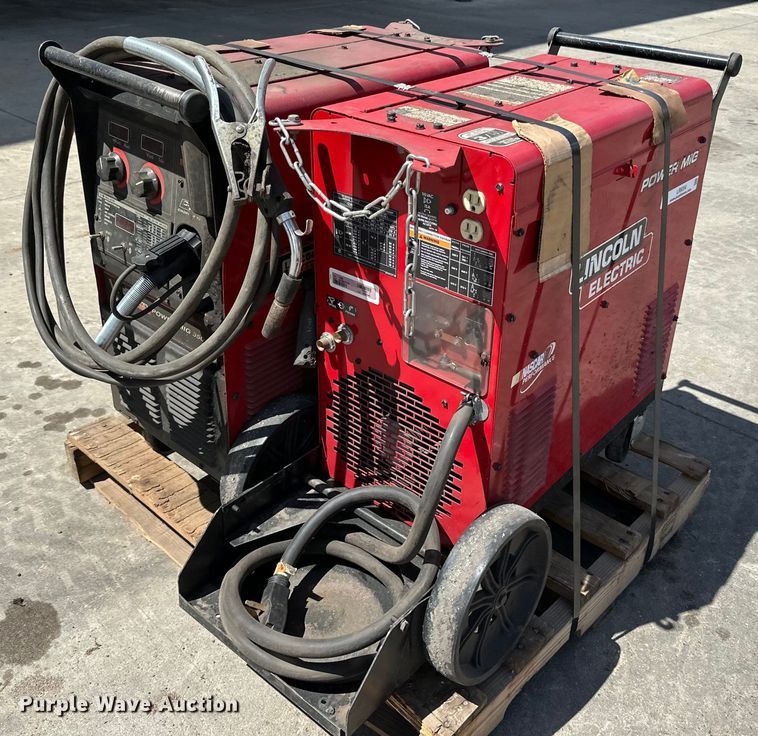image for item LR9354 (2) Lincoln Electric Power MIG 350 welders