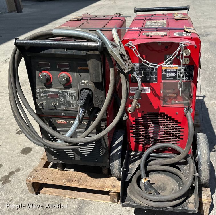 image for item LR9354 (2) Lincoln Electric Power MIG 350 welders