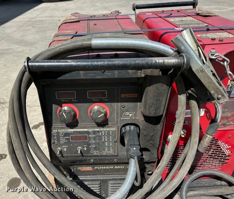 image for item LR9354 (2) Lincoln Electric Power MIG 350 welders