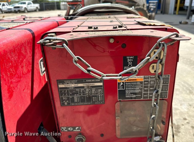 image for item LR9354 (2) Lincoln Electric Power MIG 350 welders