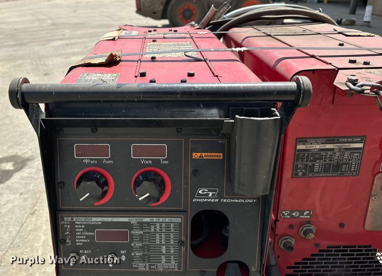 image for item LR9354 (2) Lincoln Electric Power MIG 350 welders