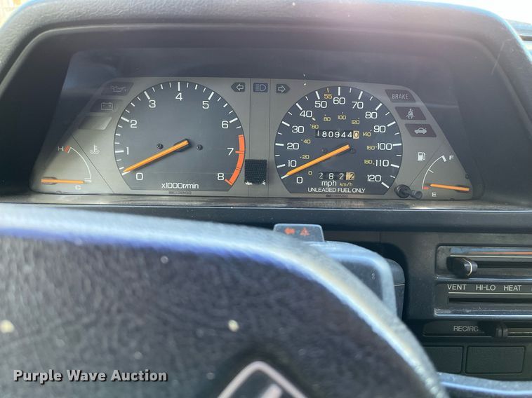 image for item MN9322 1986 Honda Civic   