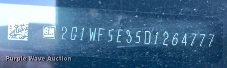 image for item MS9552 2013 Chevrolet Impala 