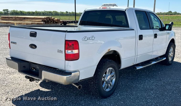image for item ND9323 2008 Ford F150 XLT SuperCrew pickup truck