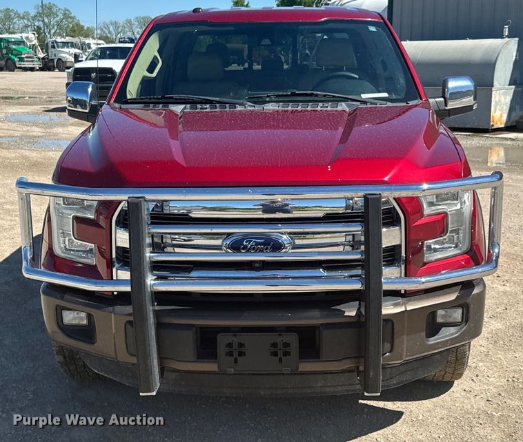 image for item ND9329 2016 Ford  F150 SuperCrew pickup truck
