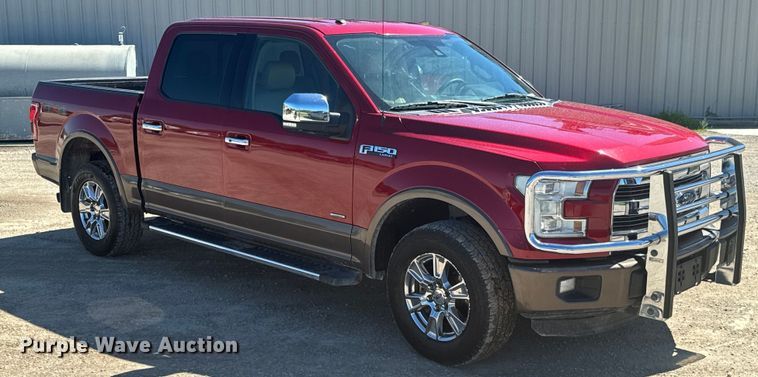 image for item ND9329 2016 Ford  F150 SuperCrew pickup truck