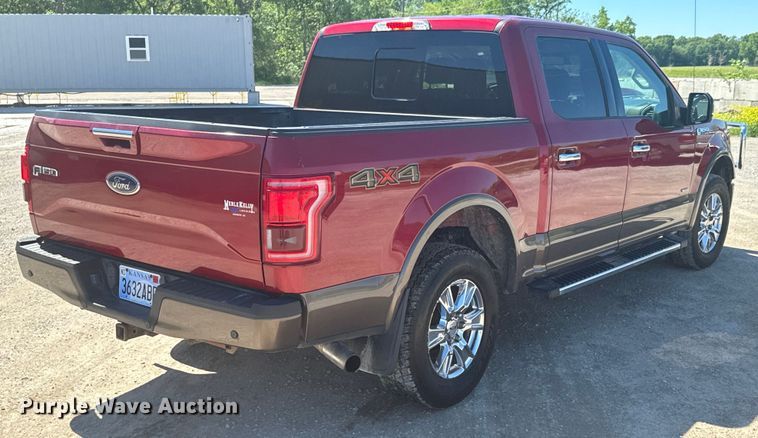 image for item ND9329 2016 Ford  F150 SuperCrew pickup truck