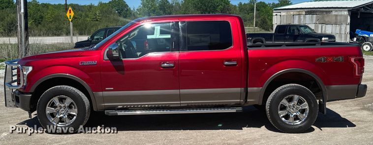 image for item ND9329 2016 Ford  F150 SuperCrew pickup truck