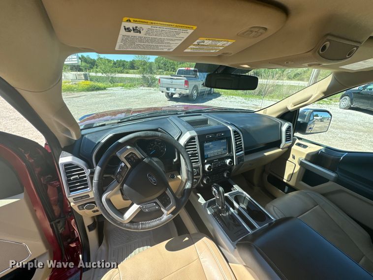 image for item ND9329 2016 Ford  F150 SuperCrew pickup truck