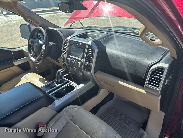 image for item ND9329 2016 Ford  F150 SuperCrew pickup truck