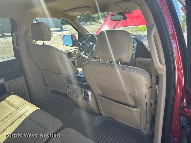 image for item ND9329 2016 Ford  F150 SuperCrew pickup truck