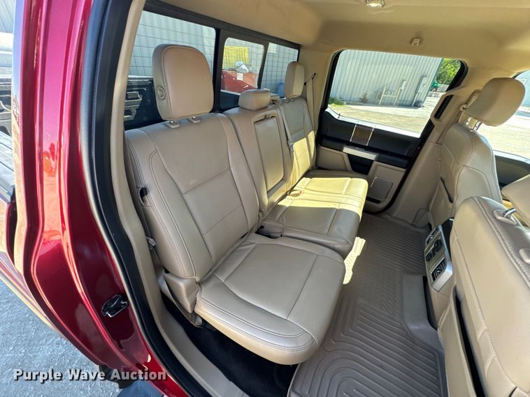 image for item ND9329 2016 Ford  F150 SuperCrew pickup truck