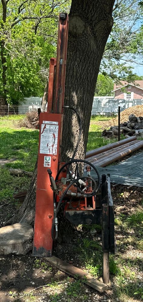 image for item ND9331 Shaver HD-8 skid steer post driver