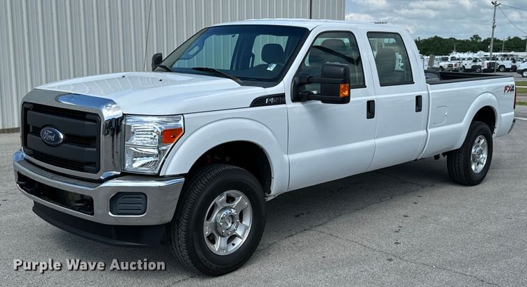 image for item ND9358 2013 Ford F250 Super Duty Crew Cab pickup truck