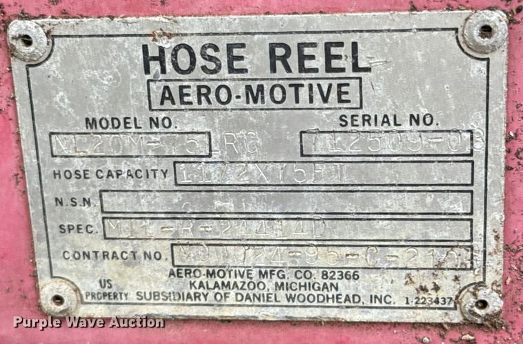 image for item ND9371 (2) hose reels